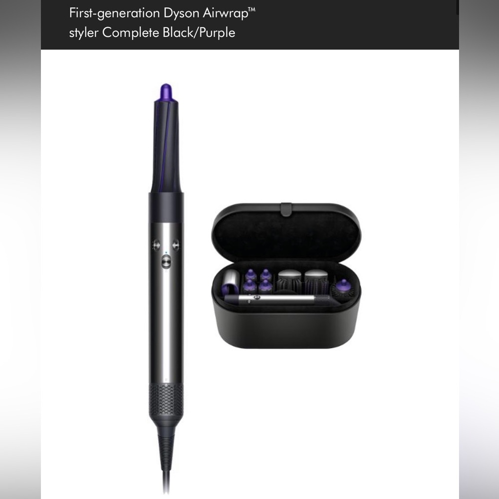 Dyson Airwrap Complete Styler (First Generatin), Black/Purple